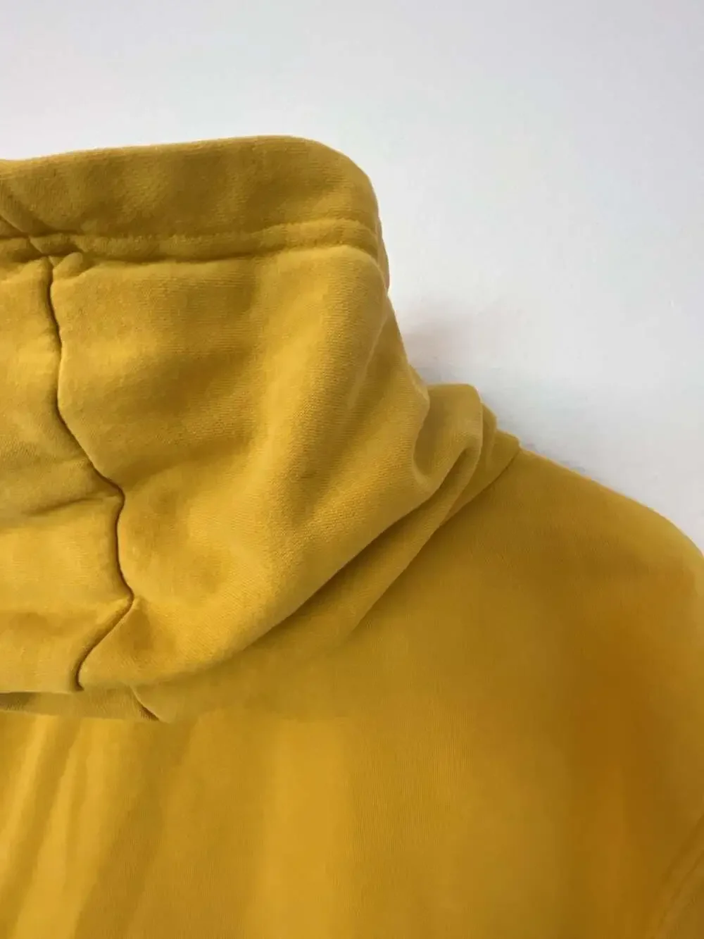 Jordan Brooklyn Fleece Pullover Hoodie in Yellow Ochre Size M Street wear